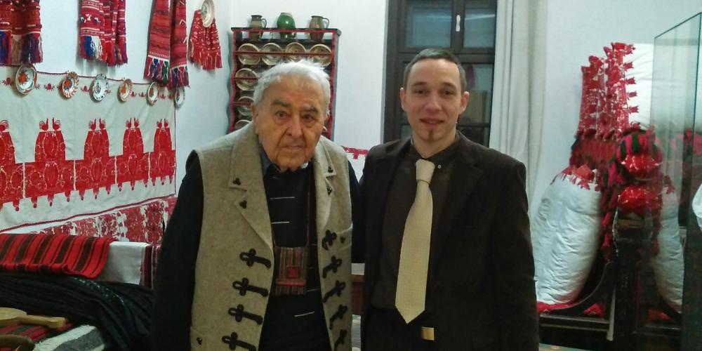 Kallós Zoltán és Kellár F. János Immánuel